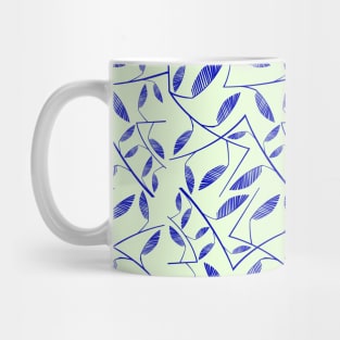 Abstract Flower Pattern Mug